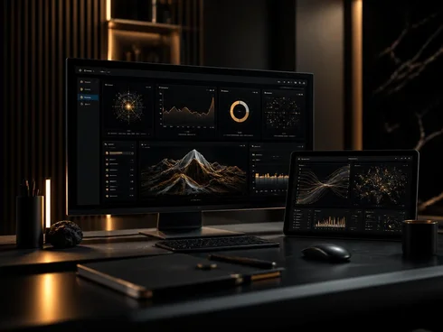 Enterprise software product analytics workspace